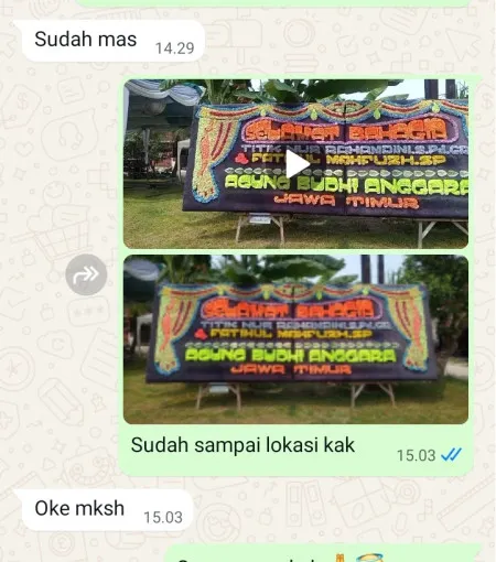Pengiriman Papan Bunga Cikedung Lor Cikedung